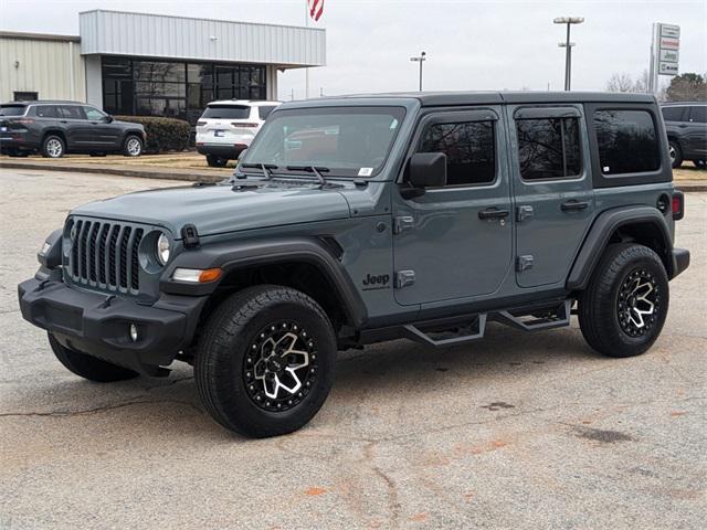 used 2024 Jeep Wrangler car, priced at $35,495