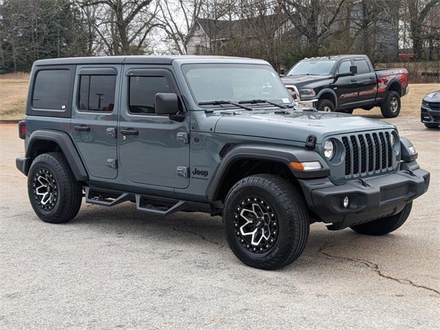 used 2024 Jeep Wrangler car, priced at $35,495