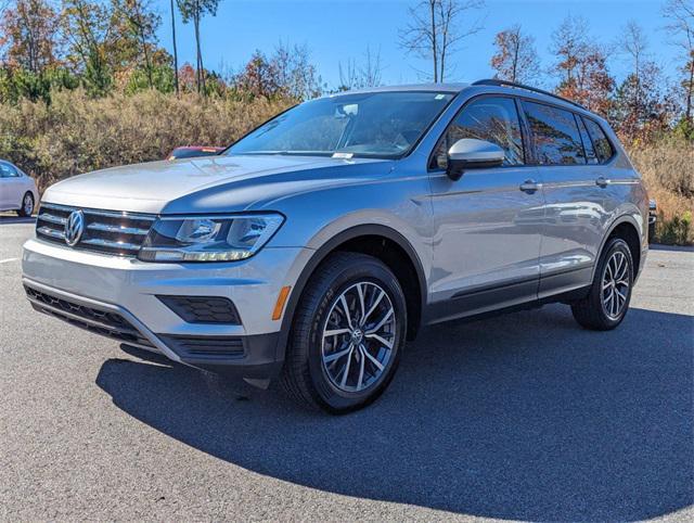 used 2021 Volkswagen Tiguan car, priced at $18,500