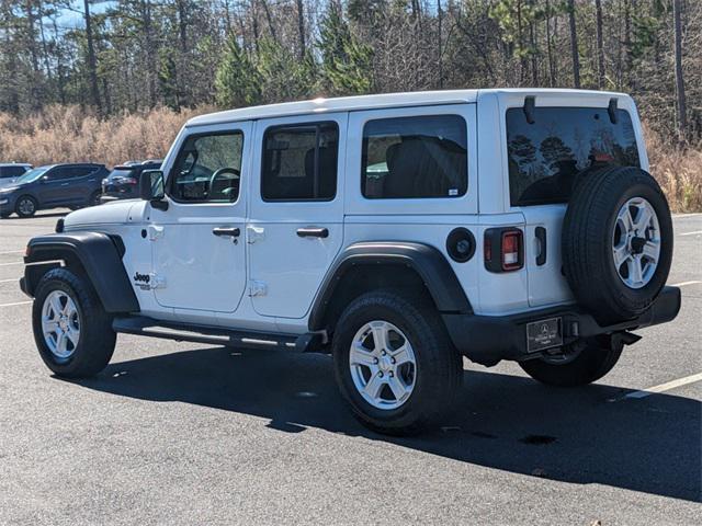 used 2021 Jeep Wrangler Unlimited car, priced at $29,599