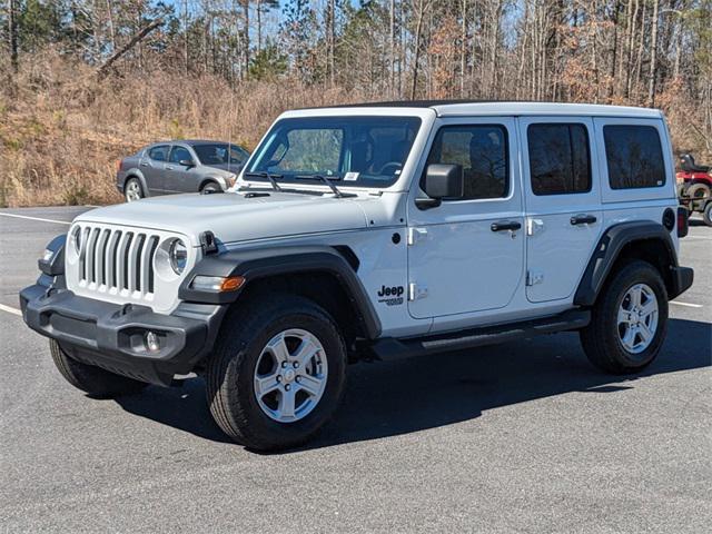 used 2021 Jeep Wrangler Unlimited car, priced at $29,599