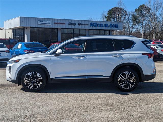 used 2020 Hyundai Santa Fe car, priced at $20,895