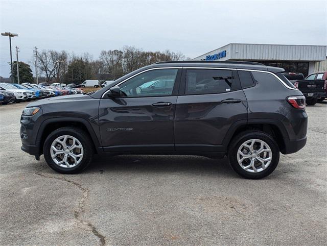 used 2024 Jeep Compass car, priced at $25,395