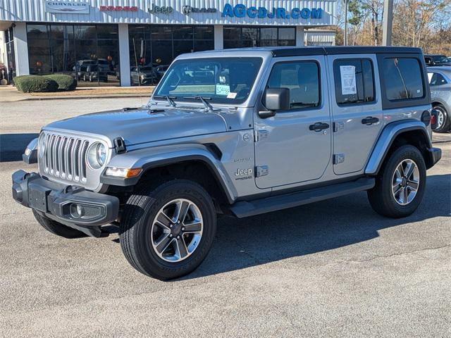 used 2020 Jeep Wrangler Unlimited car, priced at $24,757