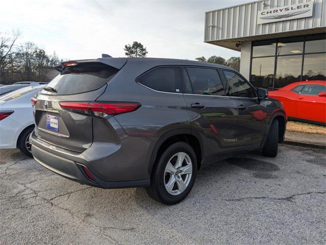 used 2021 Toyota Highlander car, priced at $28,699