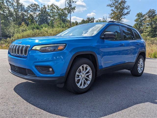 used 2022 Jeep Cherokee car, priced at $19,995