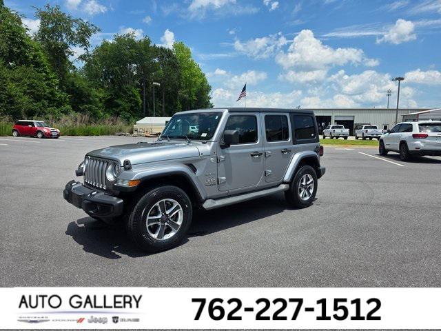 used 2020 Jeep Wrangler Unlimited car, priced at $28,699