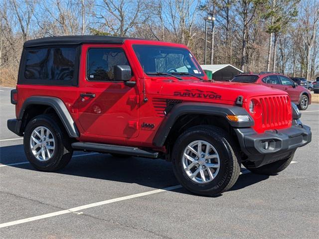 used 2023 Jeep Wrangler car, priced at $29,899