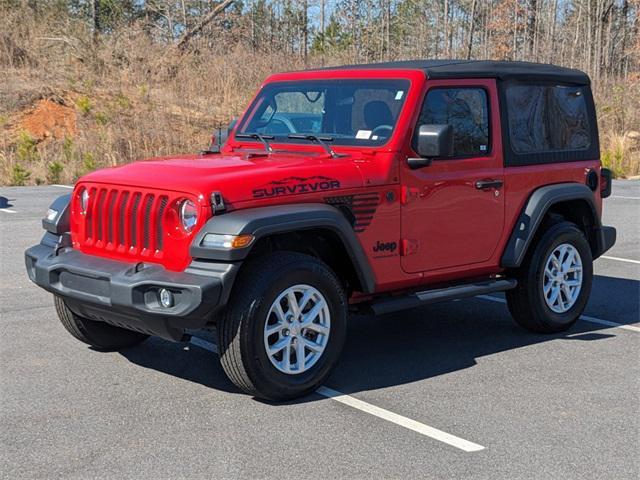 used 2023 Jeep Wrangler car, priced at $29,899