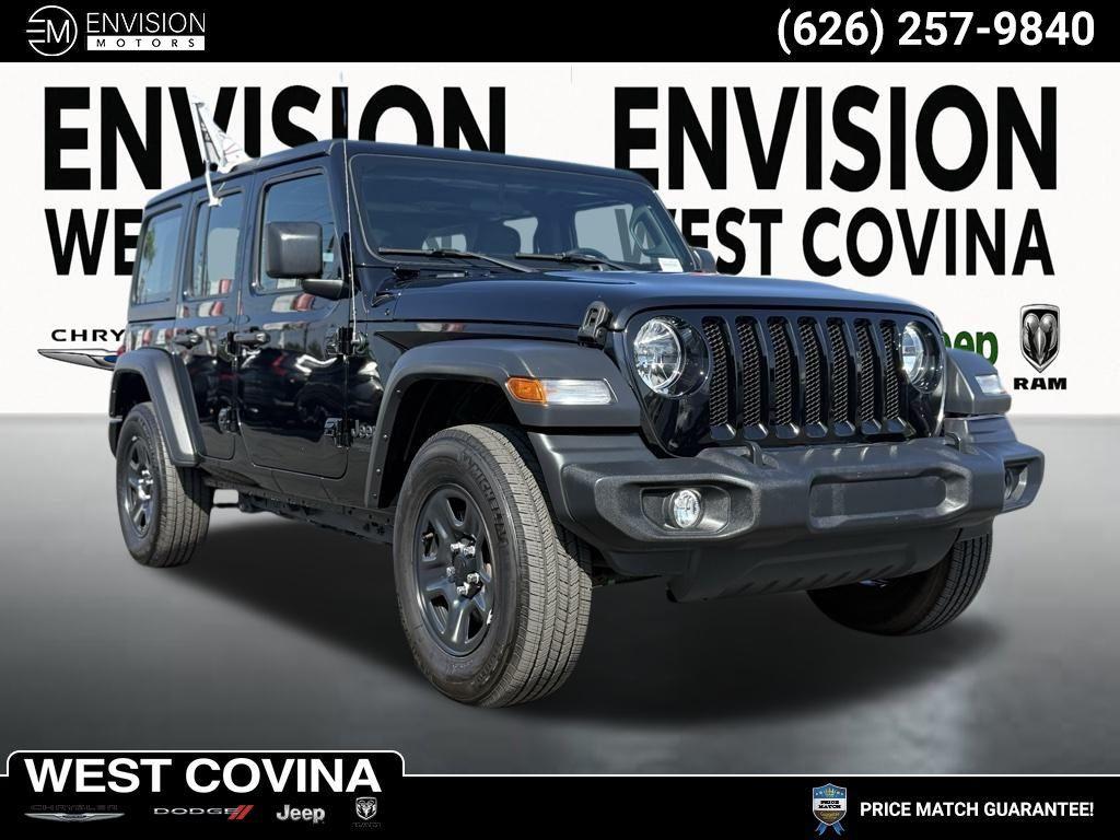 used 2022 Jeep Wrangler Unlimited car, priced at $30,595