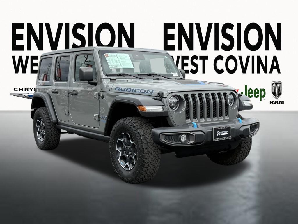 used 2022 Jeep Wrangler Unlimited 4xe car, priced at $34,995