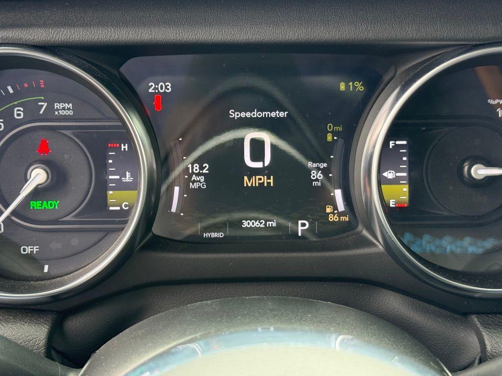 used 2022 Jeep Wrangler Unlimited 4xe car, priced at $34,995