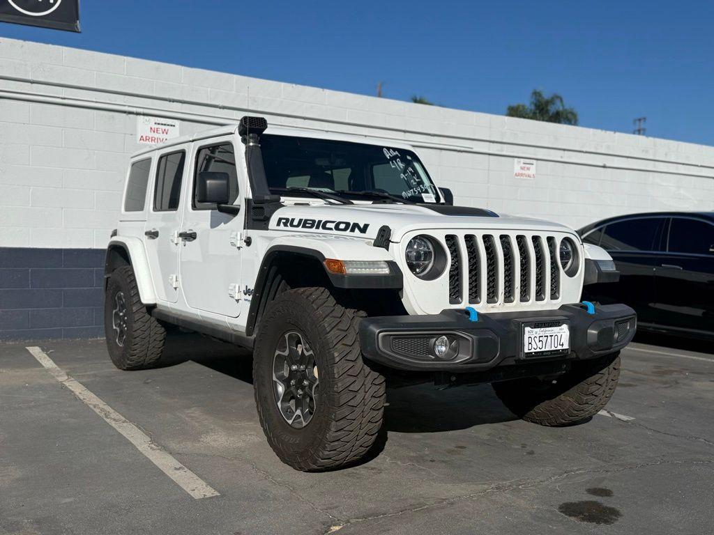 used 2021 Jeep Wrangler Unlimited 4xe car, priced at $28,384