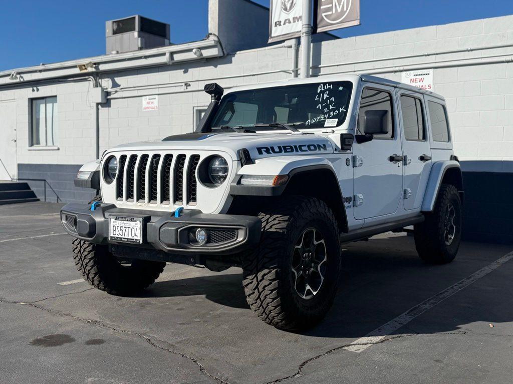 used 2021 Jeep Wrangler Unlimited 4xe car, priced at $28,384