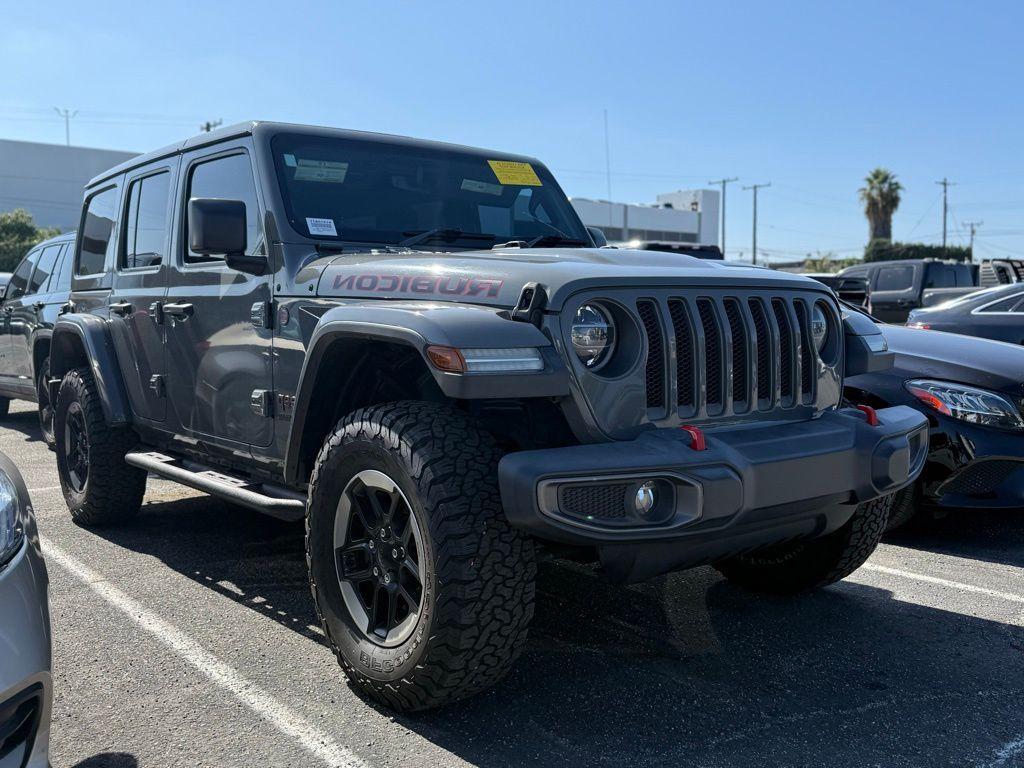 used 2020 Jeep Wrangler Unlimited car, priced at $28,470