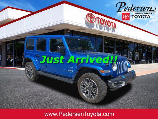 used 2023 Jeep Wrangler 4xe car, priced at $40,990