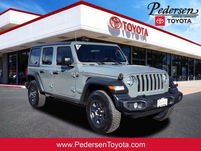 used 2021 Jeep Wrangler Unlimited car, priced at $31,389