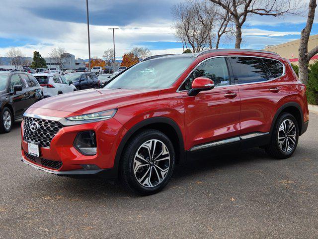 used 2020 Hyundai Santa Fe car, priced at $23,590