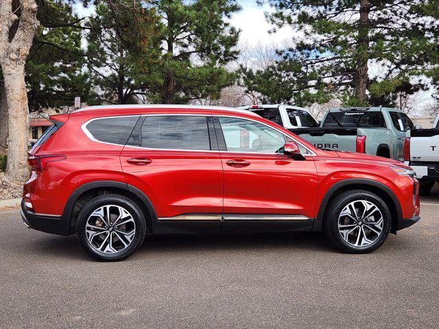 used 2020 Hyundai Santa Fe car, priced at $23,590
