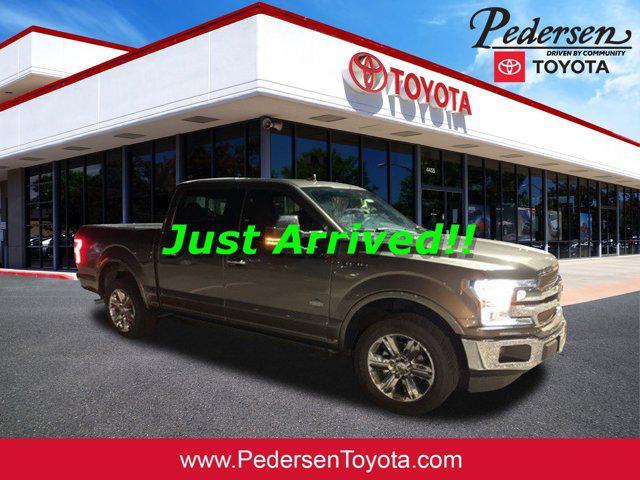 used 2018 Ford F-150 car, priced at $34,990