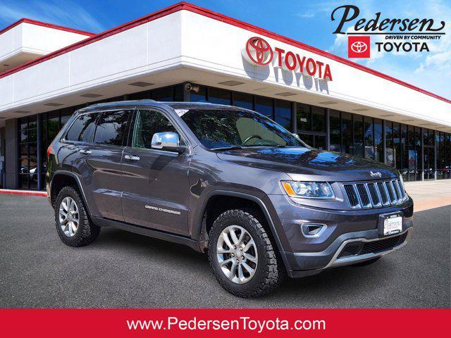 used 2015 Jeep Grand Cherokee car, priced at $17,590