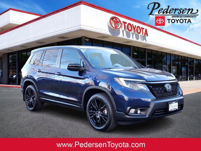 used 2019 Honda Passport car, priced at $22,990
