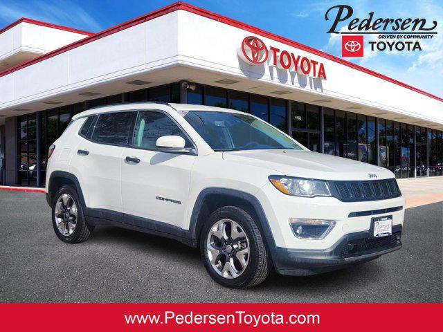 used 2021 Jeep Compass car, priced at $17,990