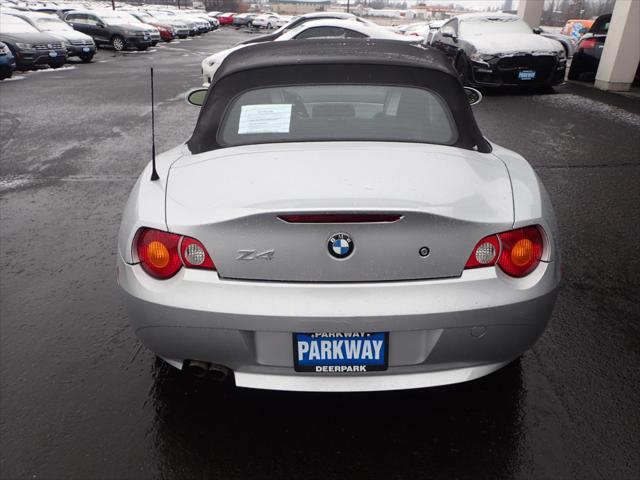 used 2003 BMW Z4 car, priced at $8,495