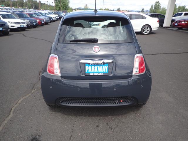 used 2017 FIAT 500e car, priced at $9,989