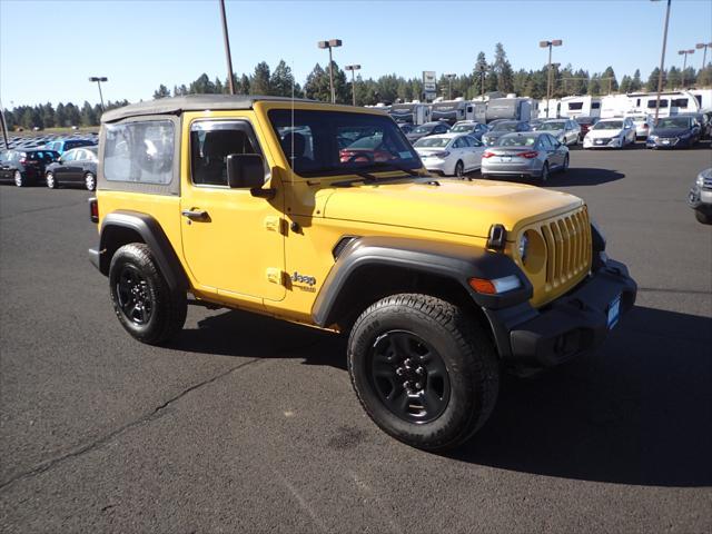 used 2019 Jeep Wrangler car, priced at $27,989