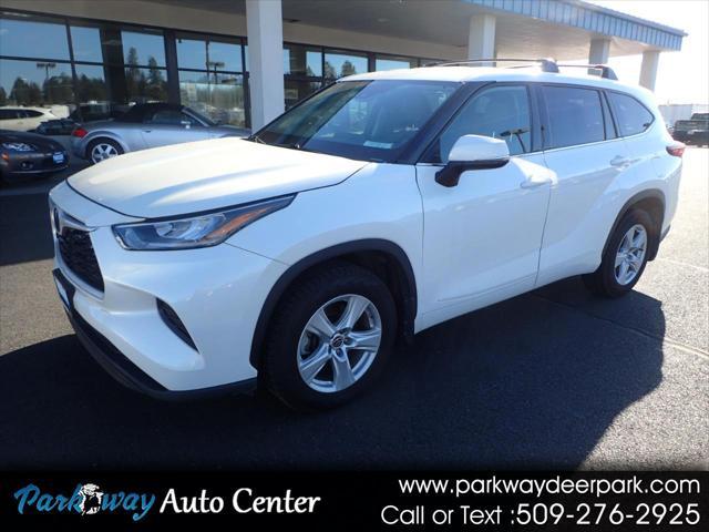 used 2020 Toyota Highlander car, priced at $22,989