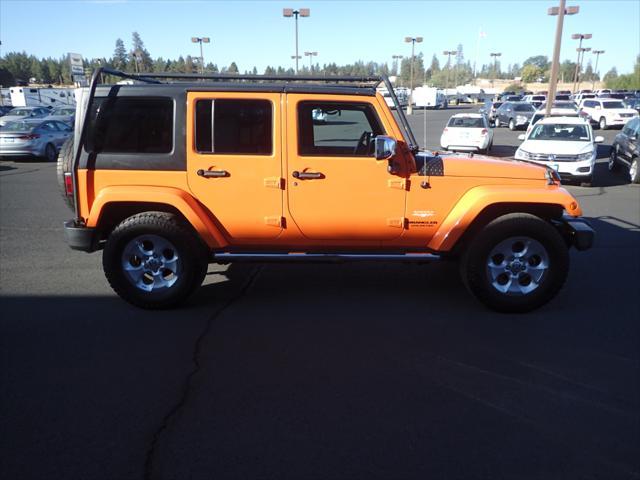 used 2013 Jeep Wrangler Unlimited car, priced at $12,245