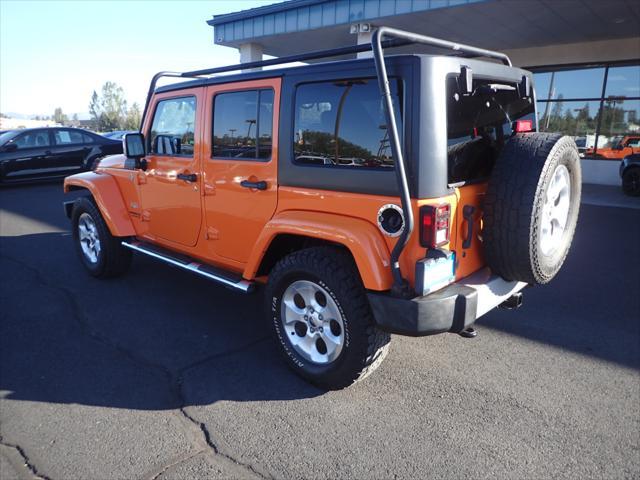 used 2013 Jeep Wrangler Unlimited car, priced at $12,245