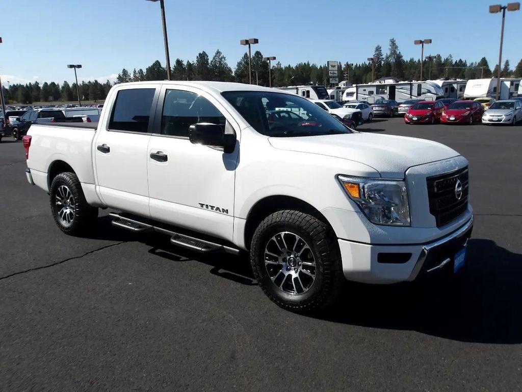 used 2022 Nissan Titan car, priced at $30,985