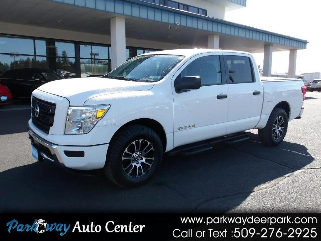 used 2022 Nissan Titan car, priced at $30,985