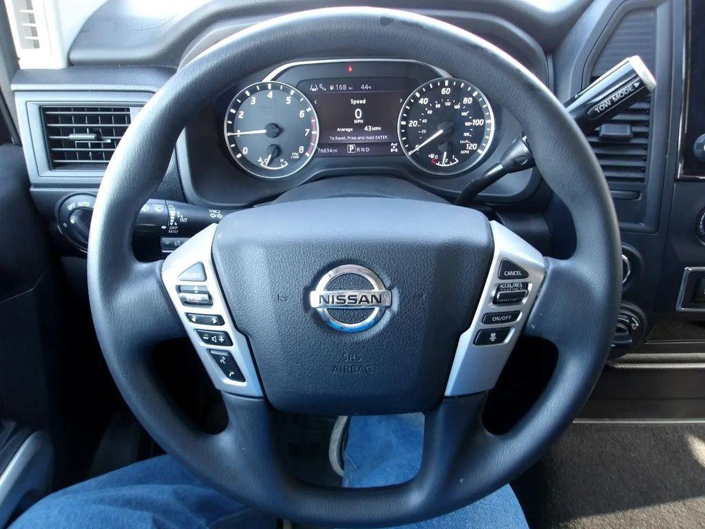 used 2022 Nissan Titan car, priced at $30,985