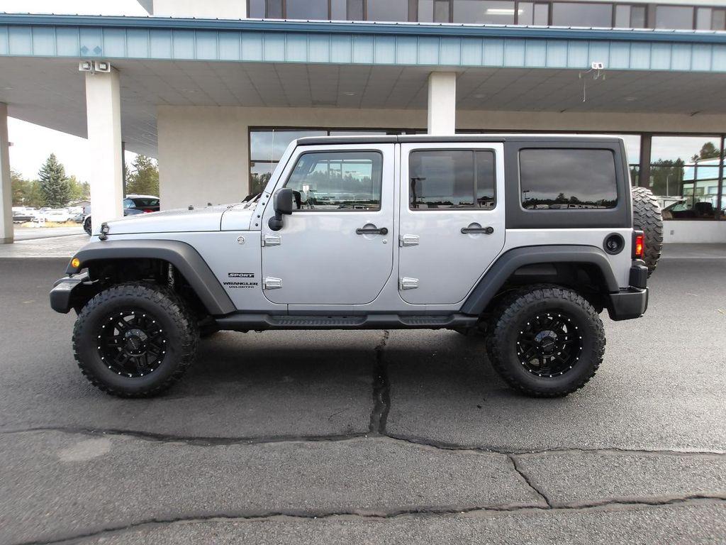 used 2015 Jeep Wrangler Unlimited car, priced at $12,995