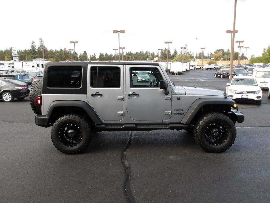 used 2015 Jeep Wrangler Unlimited car, priced at $12,995