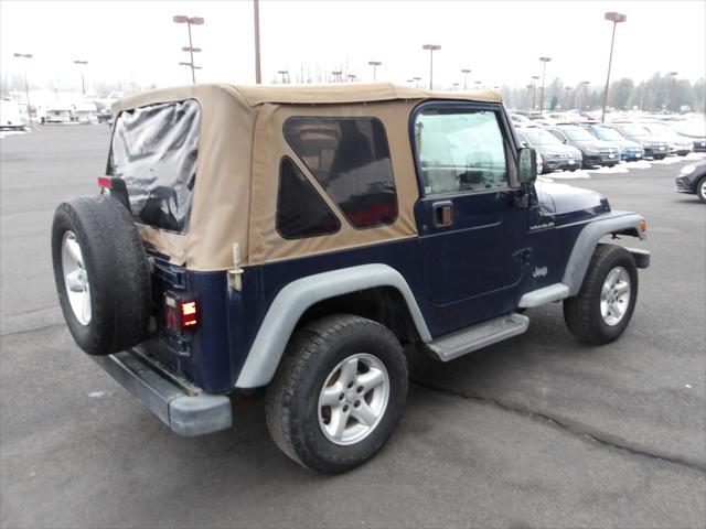 used 2002 Jeep Wrangler car, priced at $4,995