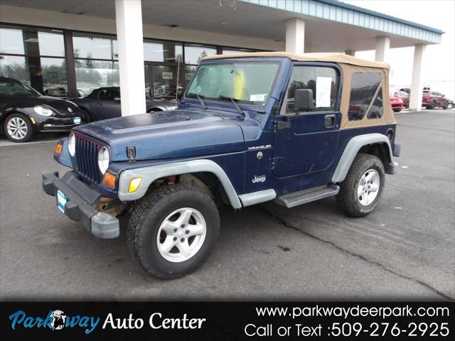 used 2002 Jeep Wrangler car, priced at $4,995