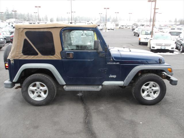 used 2002 Jeep Wrangler car, priced at $4,995