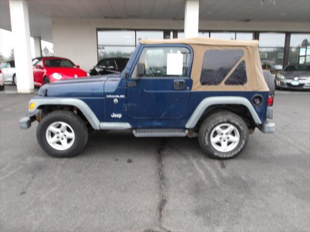 used 2002 Jeep Wrangler car, priced at $4,995