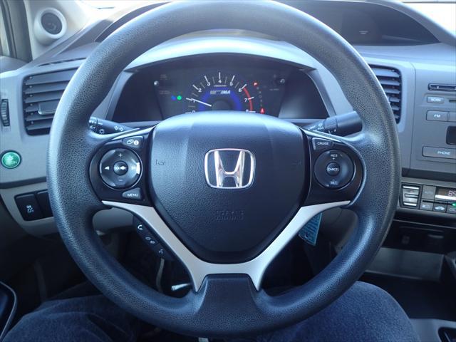 used 2012 Honda Civic Hybrid car, priced at $10,489