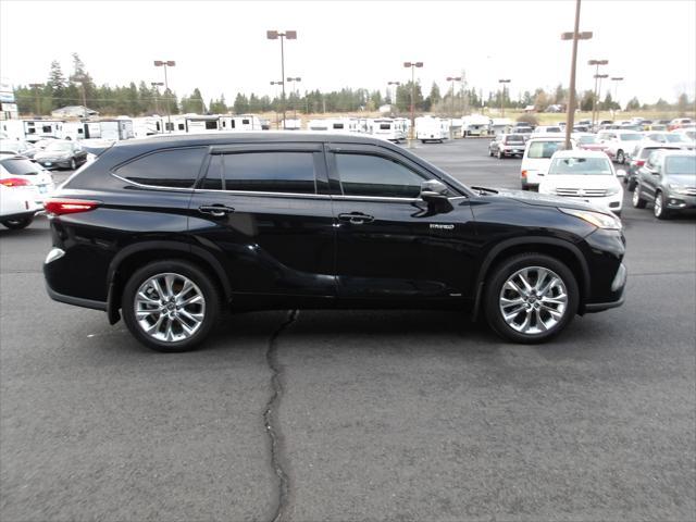 used 2021 Toyota Highlander Hybrid car, priced at $31,745