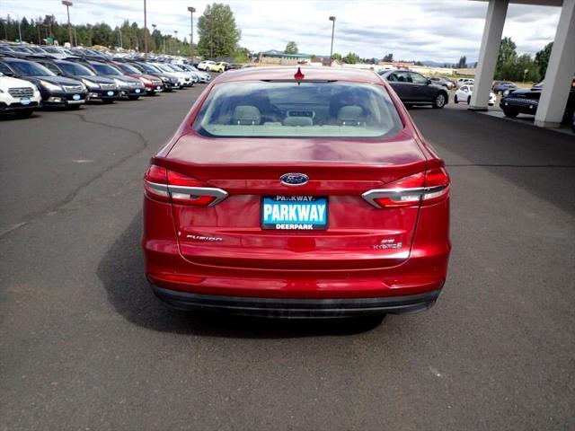 used 2019 Ford Fusion Hybrid car, priced at $21,989