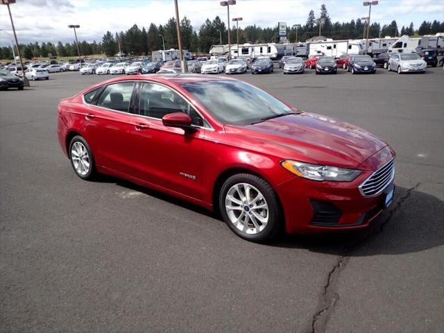 used 2019 Ford Fusion Hybrid car, priced at $21,989