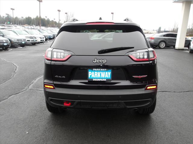 used 2021 Jeep Cherokee car, priced at $20,745