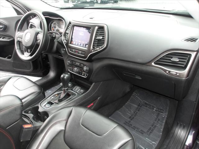 used 2021 Jeep Cherokee car, priced at $20,745