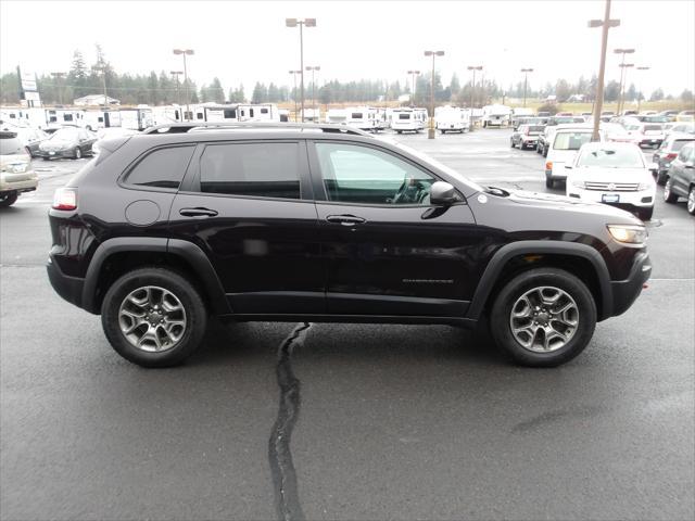 used 2021 Jeep Cherokee car, priced at $20,745