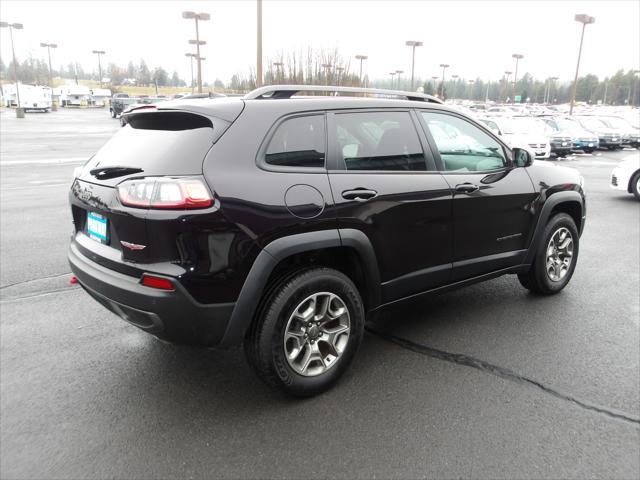 used 2021 Jeep Cherokee car, priced at $20,745